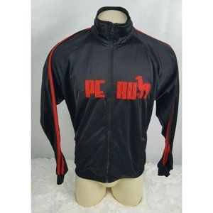 Peru Cuy Arts Jacket Men Size XL Warm Up Full Zip